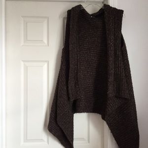 Sweater vest cardigan